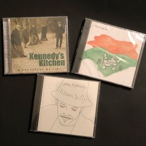 3 New KENNEDY’S KITCHEN A Pocketful of Lint Music In the Glen I’ll Learn To Fly